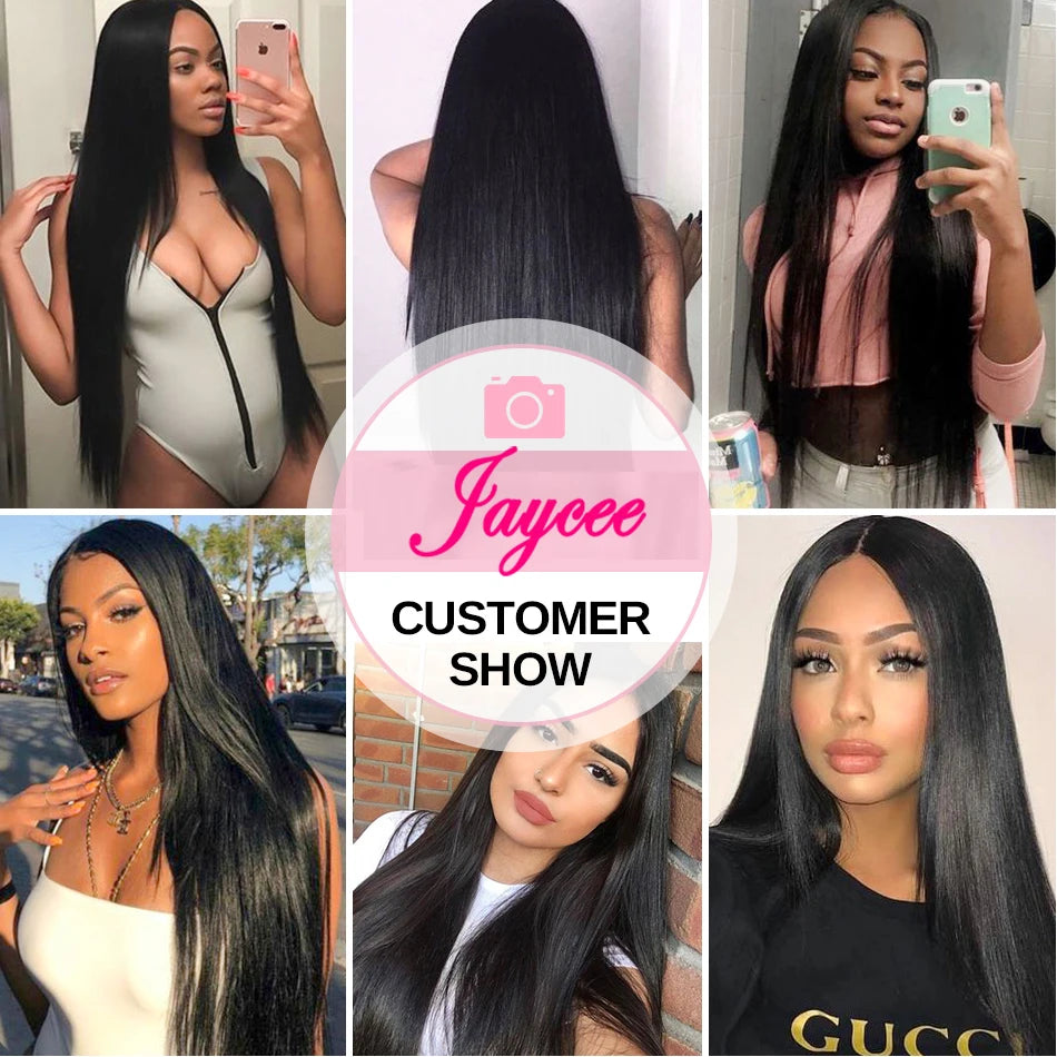 Peruvian Straight Bundles With Closure 12A Virgin Human Hair Extensions 3 Bundles With Frontal Unice Hair Bundles and Closure